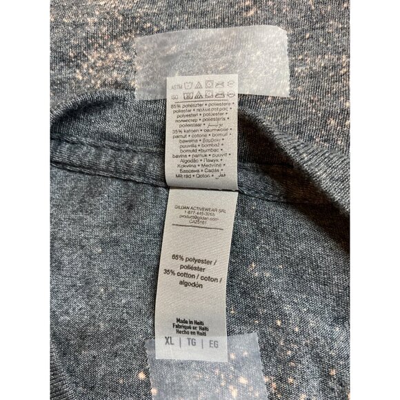 It’s Spooky Season  Gildan Bleached Graphic Tee XL Halloween Fall Bat Pumpkin - Picture 5 of 7